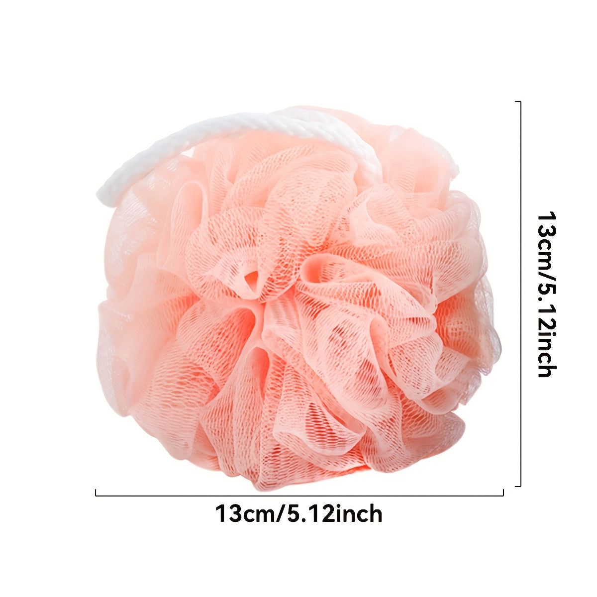 89pcs Soft Colorful Shower Loofahs | Exfoliating Body Scrubbers with Ribbon Handles for Men & Women, Multi-Color Mesh Bath Sponge Balls for Deep Clean & Relaxation
