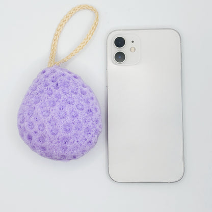 Cute Flower Non-Slip Bath Ball Soft And Absorbent Honeycomb Bath Ball - Non-Latex Sponge for Rich And Dense Foaming, Cute Flower Design with Non-Slip Backing for Comfortable Bathing Experience